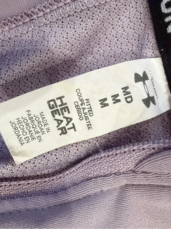 Under Armour Lavender Quarter-Zip Performance Pullover - Picture 3 of 3